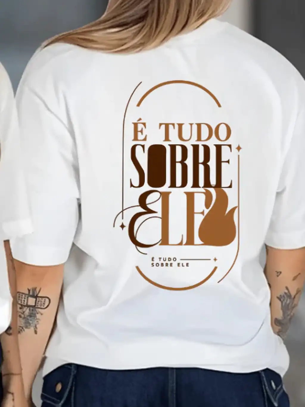 Imagem produto Camiseta T-shirt Feminina É tudo sobre Ele Yeshua 